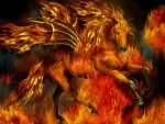 flaming steed