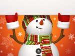 Cute snowman