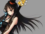 akiyama with her guitar