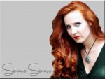 Simone Simons Beautiful Redhead