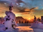 "  Gorgeous Winter Sunset  "