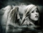 Black and White Angel