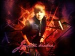justin bieber on fire