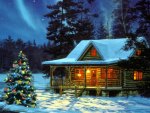 Christmas cabin