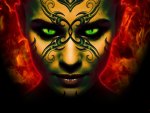 GREEN EYED DEMONESS