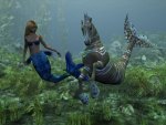 Meermaid with horse