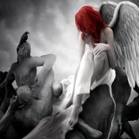 grieving angel
