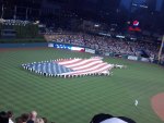 Flag,July 4th,Comerica Park Detroit Mi