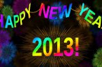 Rainbowed Happy New Year 2013!!! :D