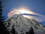 Mount Rainier Lunar Corona