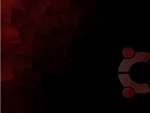 Dark Red Ubuntu Logo