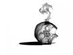 Smoking Skull