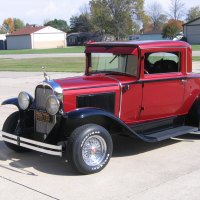 1930 PONTIAC 3 window sport coupe