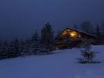 Beautiful Winter Cabin