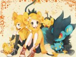 Rin & Len with Pokemon