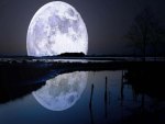 Full Moon Over Waters