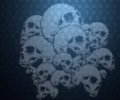 Blue Skulls