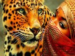 â˜…Arab Girl with Tigerâ˜…