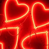 heart neon