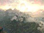 Skyrim: Mountain clouds