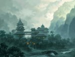 Asian Fantasy Town