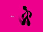 iPod Figure on Pink