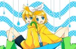 Rin and Len Kagamine Rain