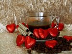 coffee with hearts
