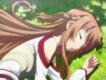 Sleeping Asuna