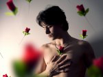 Guy in roses