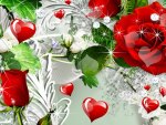 Red Roses Red Hearts