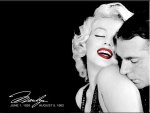 Kissing Marilyn's Shoulder
