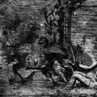 Russia antique engraved