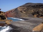 Black beach El Golfo Lanzarote