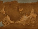 World Map - Upside Down
