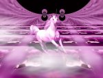 Galloping Through the Purple