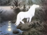 Mystic white horse