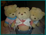 THREE TEDDIES
