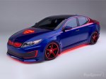 Superman Kia Optima Hybrid