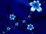blue flowers