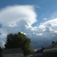 Crazy cloud formation