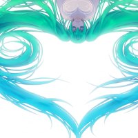 miku hair heart