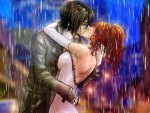 love rain bleach kissing inoue orihime orihime drawings anime 1920x12