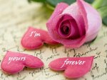 I'm yours forever