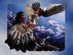 Native American Blue Eagle