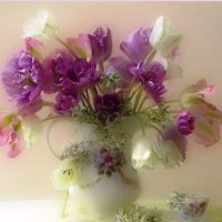 Spring in delicate colors