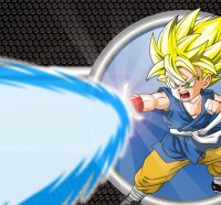 SS Kid Goku with Beam