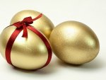 Golden Easter Eggs