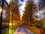 Autumn gates