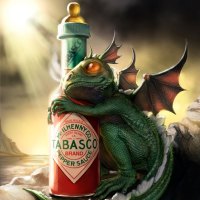 Baby Dragon's Breakfast